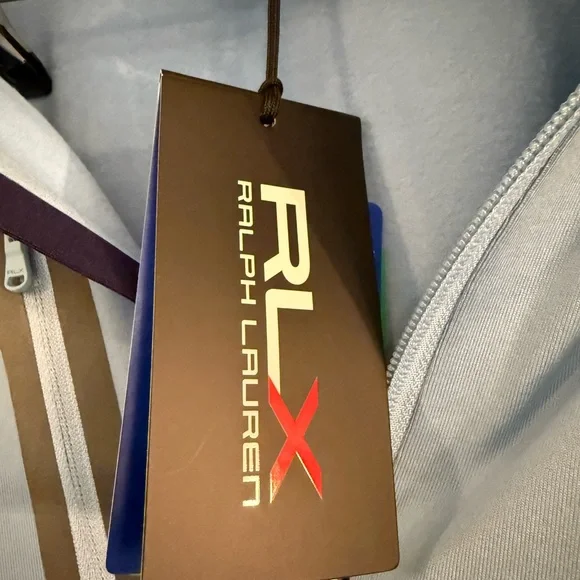 RLX Ralph Lauren Blue Wicking Shirt - Picture 2 of 6